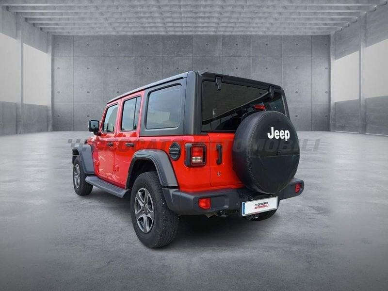 Jeep Wrangler IV 2018 Unlimited Unlimited 2.2 mjt II Sport auto