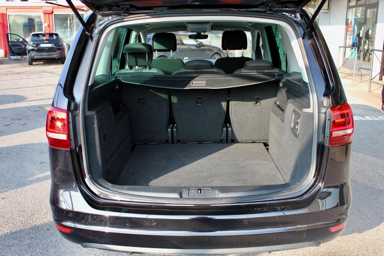VOLKSWAGEN SHARAN 2.0 TDI 150 CV ALLSTAR EXECUTIVE NAVY XENON PORTE ELETTRICHE