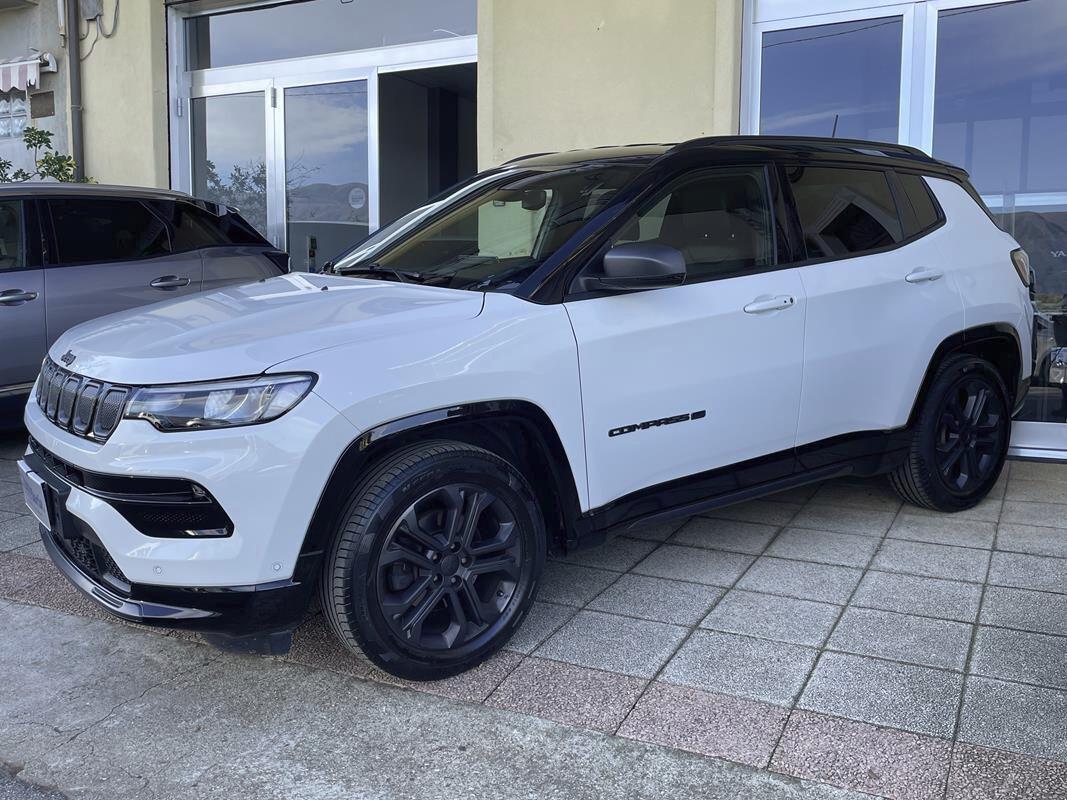 Jeep Compass 1.6 Multijet II 2WD 80° Anniversario Blak Edition-Telecamera-Bicolor
