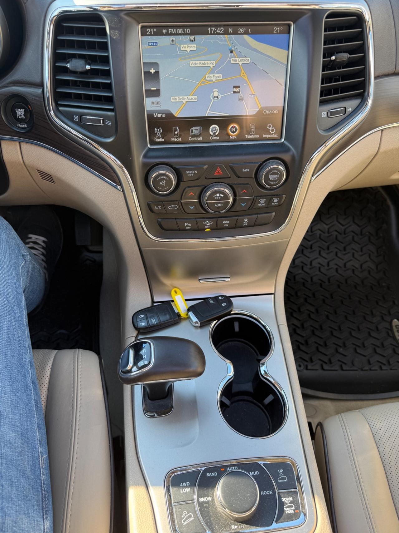 Jeep Grand Cherokee 3.0 V6 CRD 250 CV Multijet II Overland