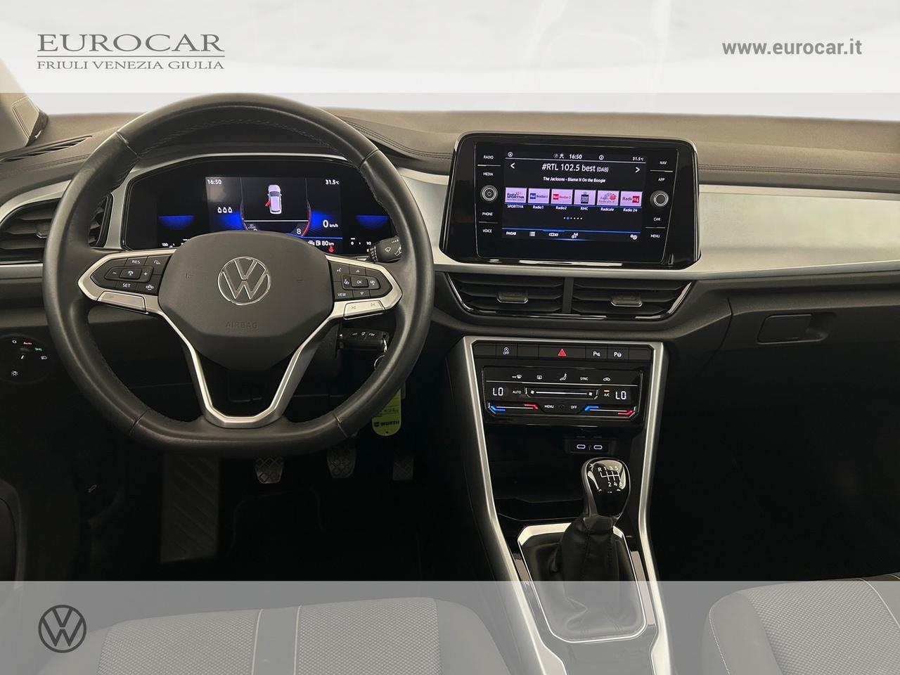Volkswagen T-Roc 1.0 tsi life 110cv