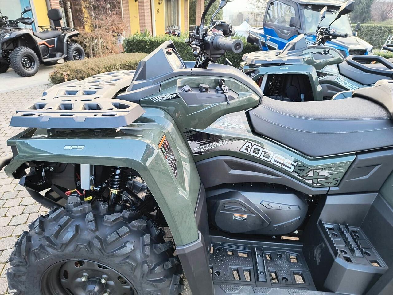 QUAD AGRICOLO AODES ODES 650 TARGA GIALLA
