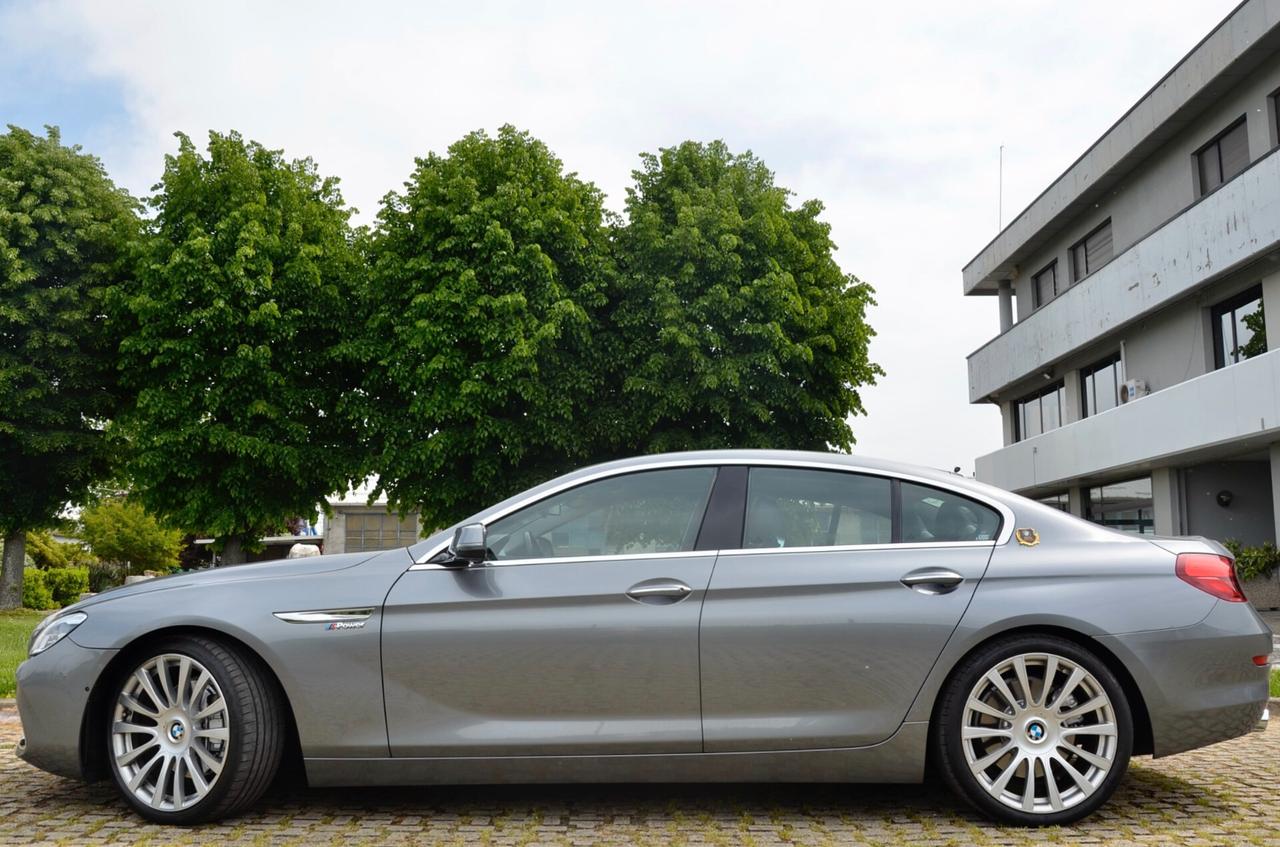 BMW 640d GRAN COUPE XDRIVE 313cv AUTO, UFF ITALIANA, EURO 6B, HI-FI HARMAN/KARDON, SOFT CLOSE, 20", PERMUTE