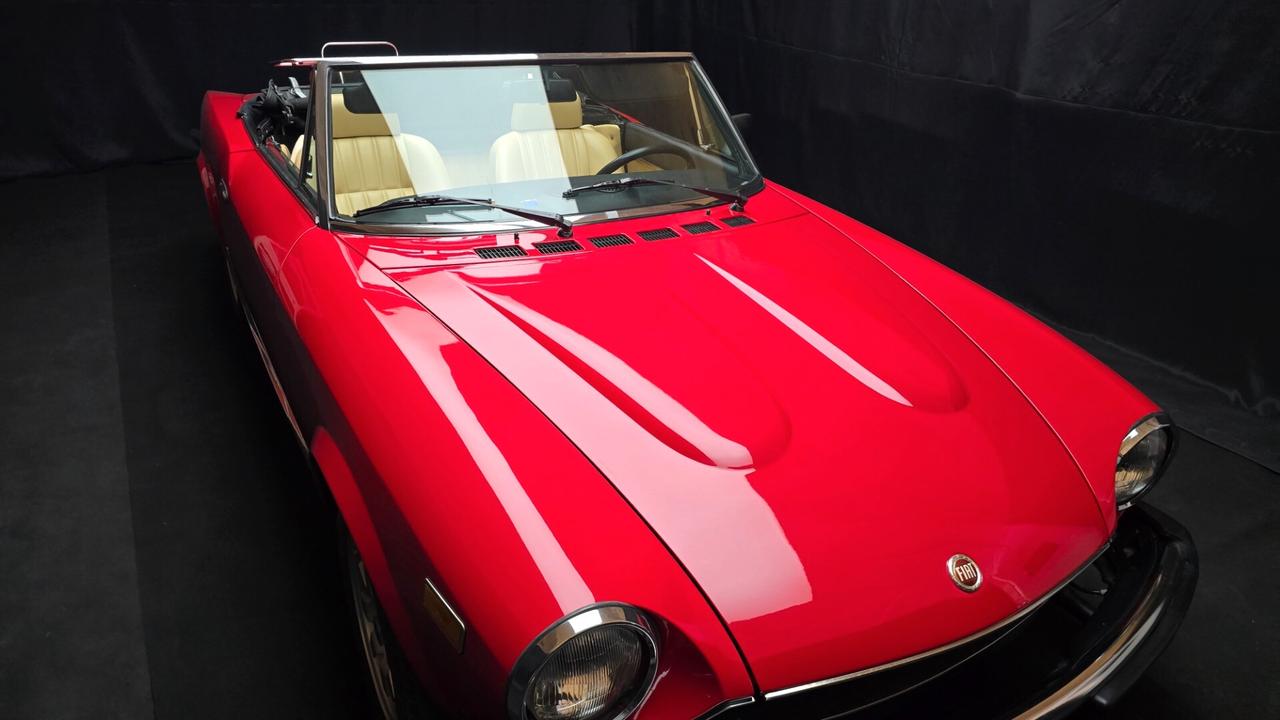 Fiat 124 Spider 2.0i certif. ASI con C.R.S