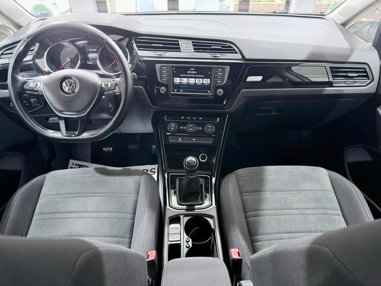 VW TOURAN 1.6TDI 115cv 7POSTI 1PROPRIETARIO
