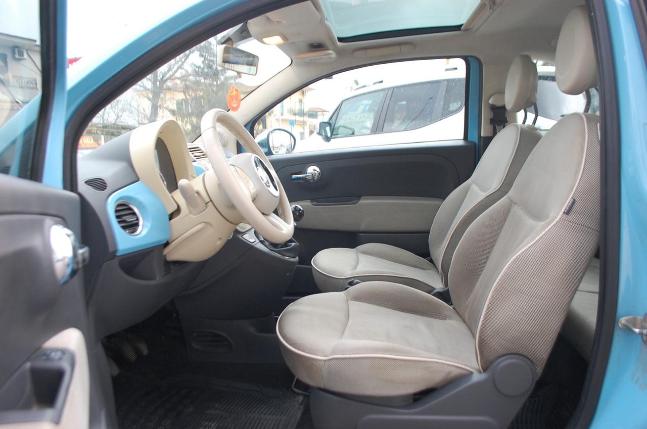 Fiat 500 900 TwinAir Lounge 85CV Uff Italy Lega USB Tetto