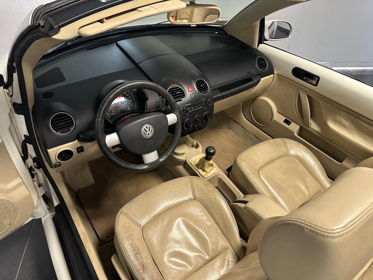 VOLKSWAGEN NEW BEETLE CABRIO 1.8 TURBO 150CV GPL