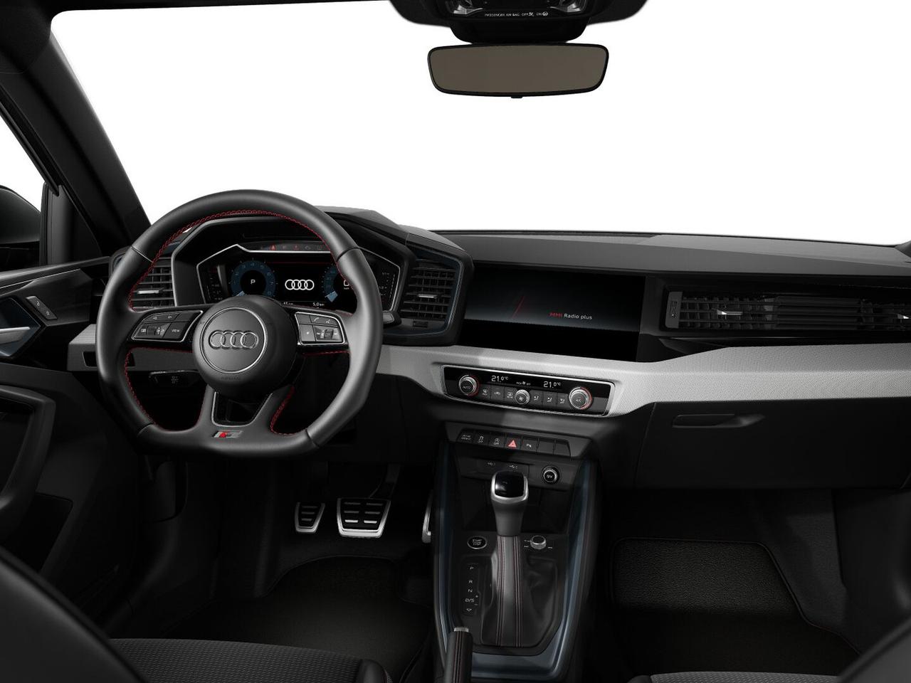 Audi A1 sportback 40 2.0 tfsi identity black 207cv s-tronic