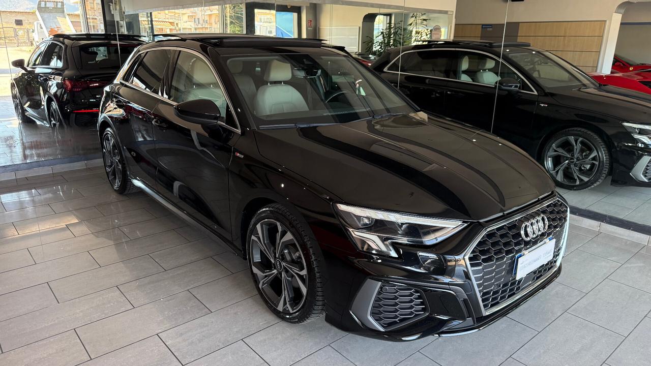 AUDI A3 SPORTBACK S LINE TETTO APRIBILE