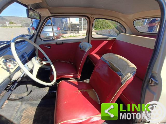 FIAT 600 LIBRETTO E TARGHE ORIGINALI
