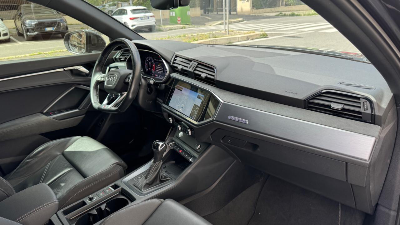 Audi Q3 SPB 40 TDI S tronic quattro edition CAR PLAY FULL LED CERCHIO 20 PACK LUCI AMBIENT VOLANTE TRE RAZZE
