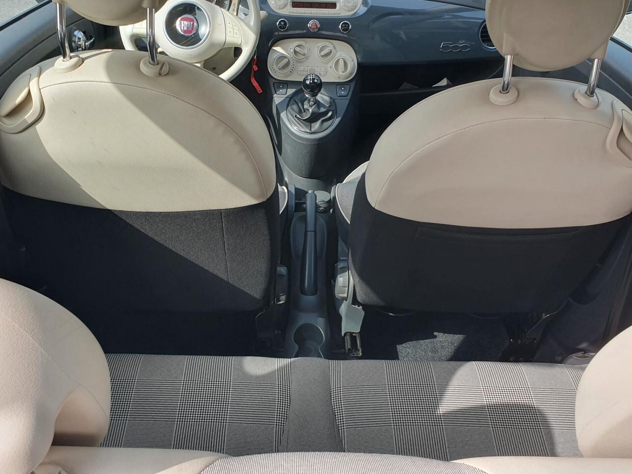 Fiat 500 1.2 benzina GPL Lounge Neopatent 2015