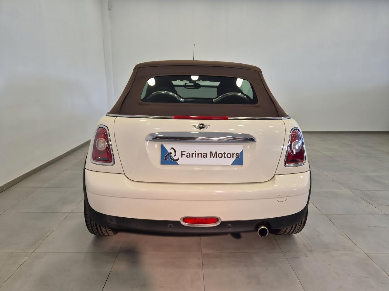 Mini Cabrio Cooper 1.6 122cv - NEOPATENTATI