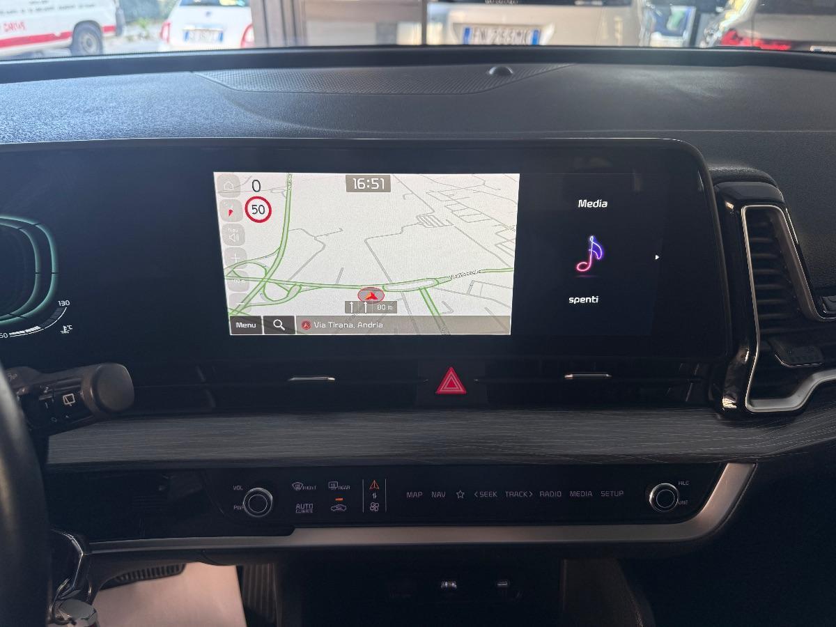 KIA SPORTAGE 1.6 CRDI DCT HYBRID Business UNICO PROPRIETARIO/ NAVI/ CARPLAY/ LED