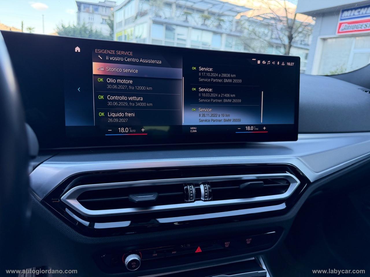 BMW 320d xDrive Touring Msport GANCIO TRAINO ORIENTABILE ELETTRICO