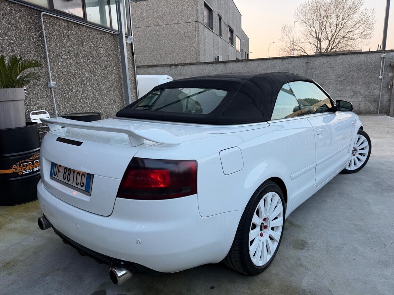 AUDI A4 S-LINE CABRIO 2.0 TDI 6MARCE MANUALE