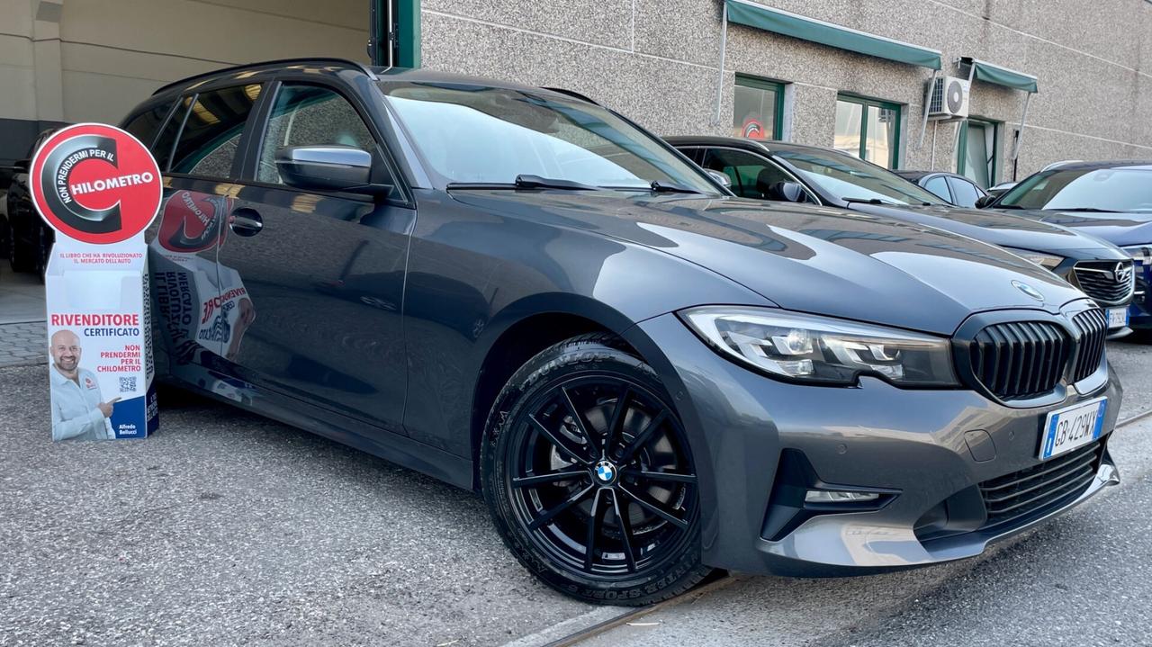 BMW 320D 48V TOURING ADVANTAGE 2.0 190CV - FARI FULL LED