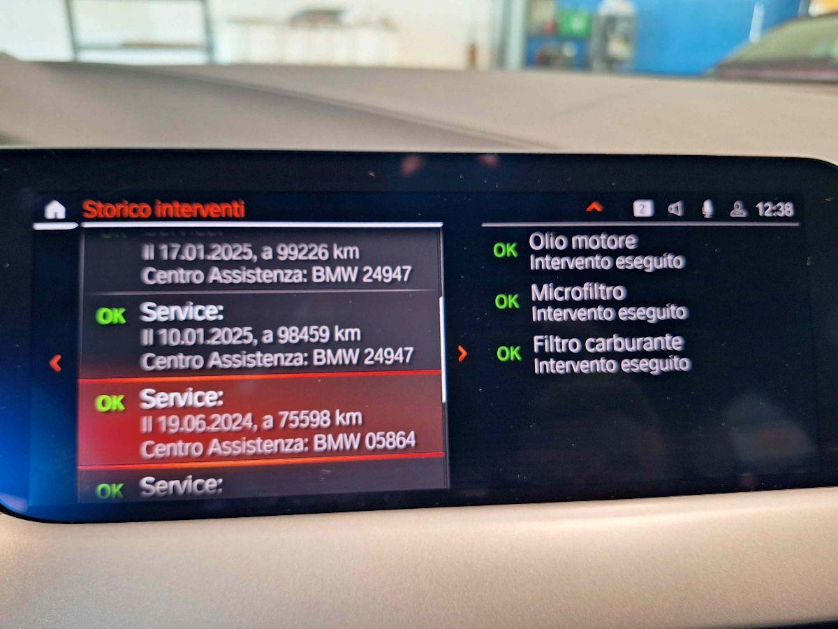 BMW 116d 5p. Business Advantage - APPLE - TAGLIANDI BMW - GAR.24 MESI