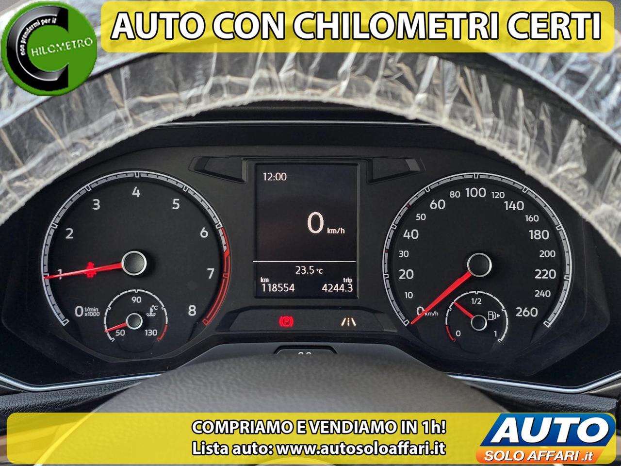 Volkswagen T-Roc 1.0 TSI STYLE 115CV EURO6B CARPLAY/ADAPTIVE CRUISE/DISTRIBUZIONE FATTA