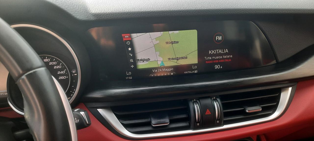 Alfa Romeo Stelvio 2.2 Turbodiesel 210 CV AT8 Q4 Super anno 2018