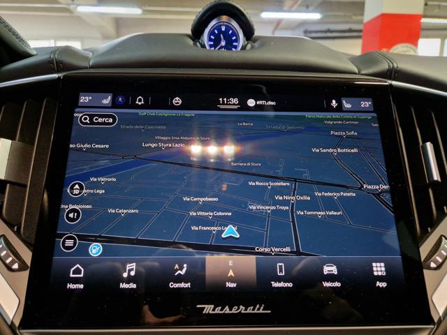 MASERATI Ghibli 3000 V6 CV.350 GRANLUSSO KM.36.700+TETTO+20'+UNIPR