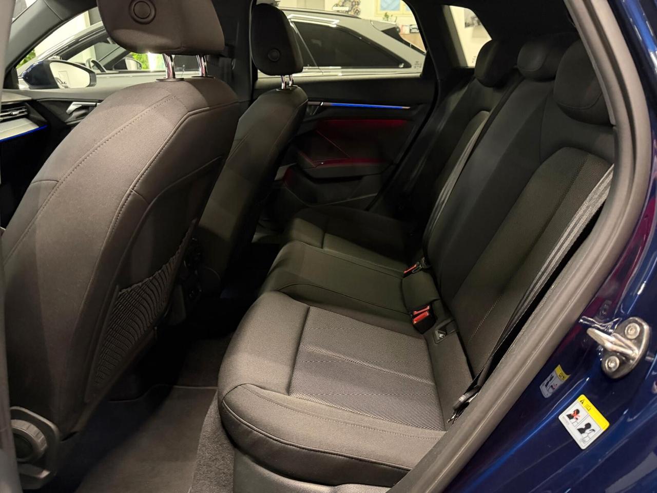 AUDI A3 SPORTBACK 35 TDI 2.0 150CV S-TRONIC NAVI CRUISE CAM ANNO 2022