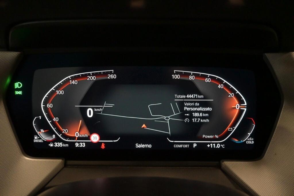 BMW 116D 115CV STEPTRONIC BUSINESS DESIGN ( FARI LED - BMW DIGITAL COCKPIT - TETTO PANORAMICO APR. - NAVI - MIRROR - PARK ASSISTANT - TELECAMERA POST. - CERCHI 17 )