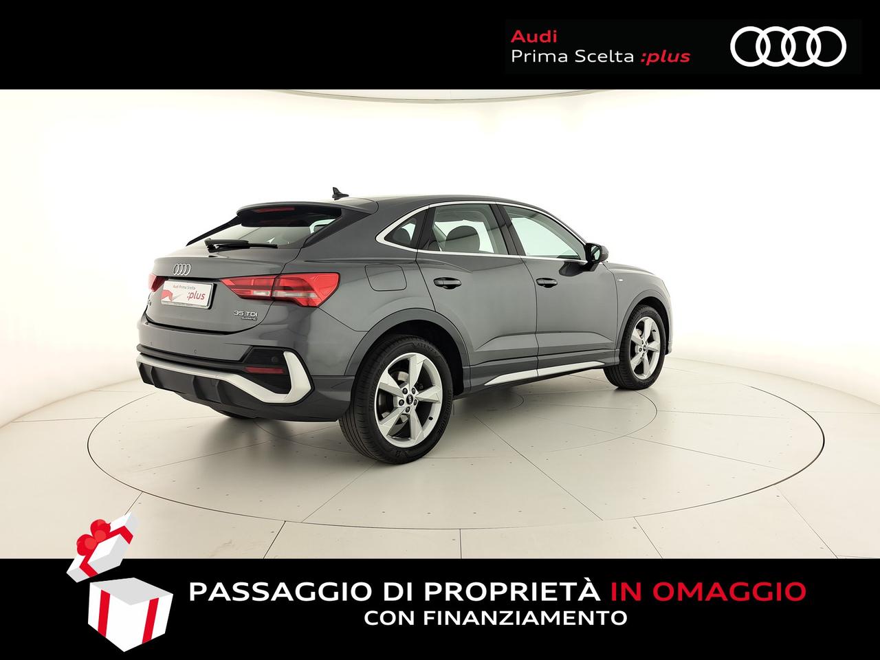 Audi Q3 sportback 35 2.0 tdi s line edition quattro s-tronic