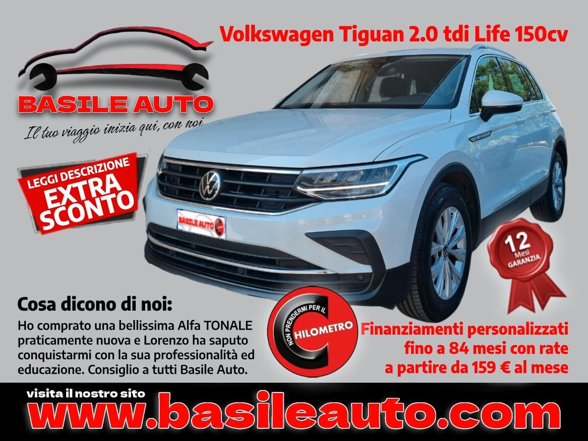 Volkswagen Tiguan 2.0 TDI 150 CV SCR DSG Life