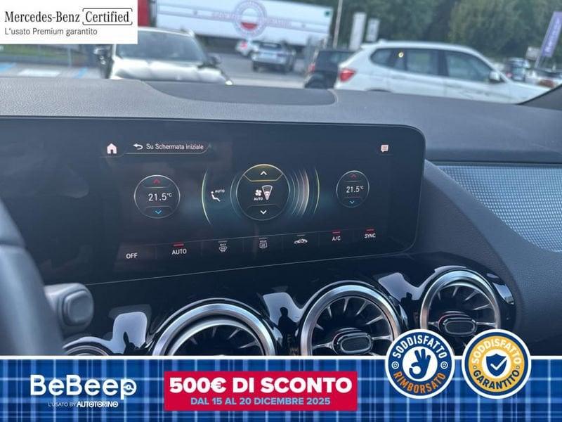 Mercedes-Benz GLA 200 D SPORT PLUS AUTO