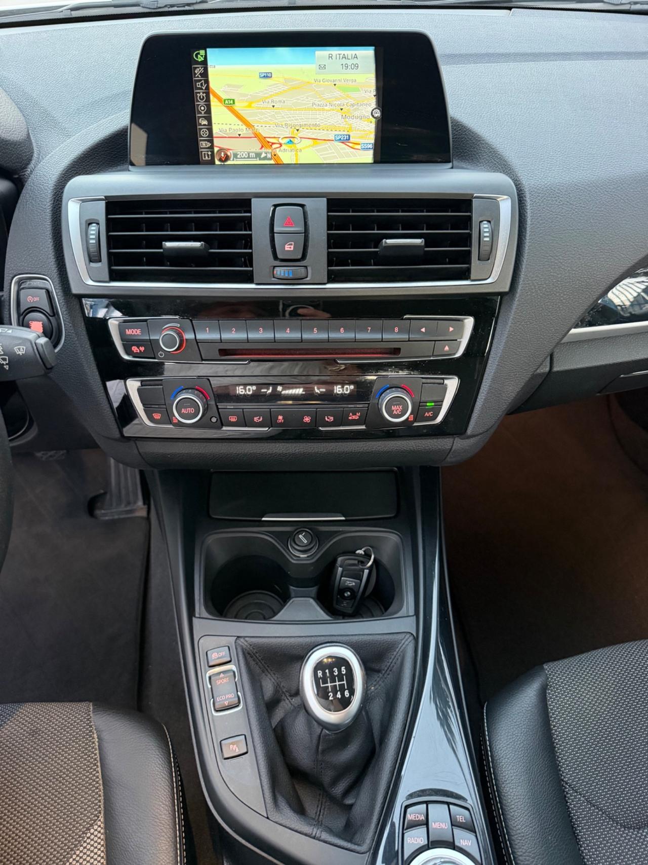 Bmw Serie1 116d 2.0 Diesel 116 cv 2016 55.000 km