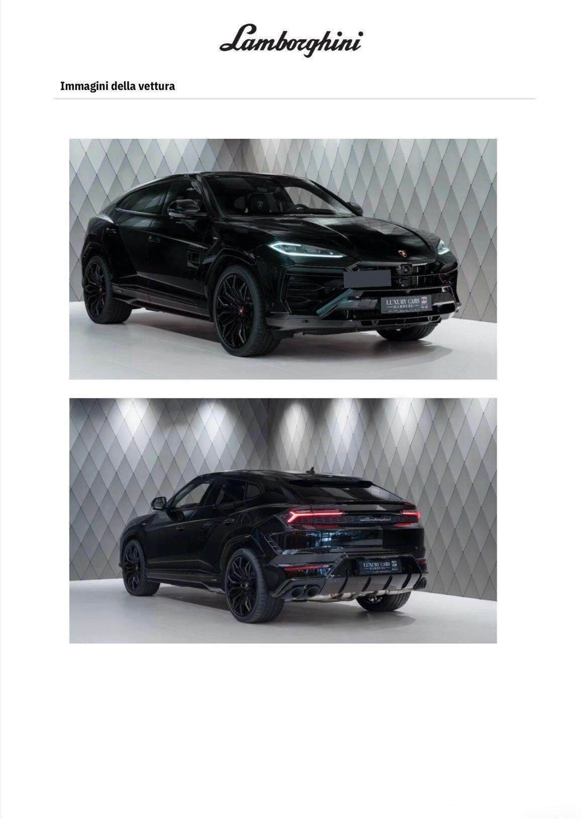 Lamborghini Urus 4.0 Performante
