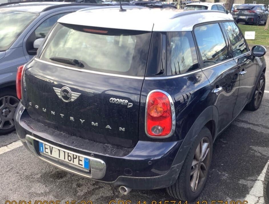 Mini Cooper D Countryman 1.6 Solo 140 mila km