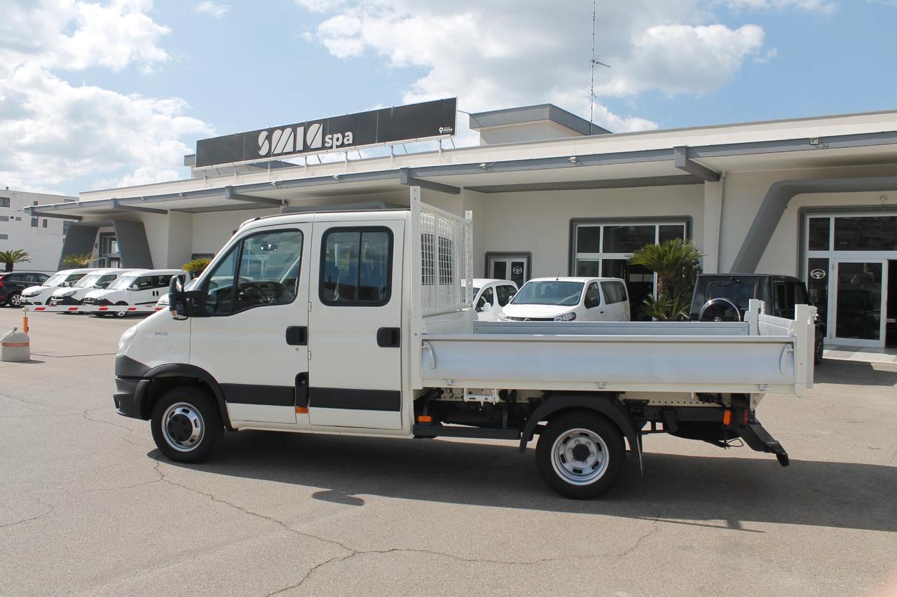 Iveco Daily 35C13 Doppia Cabina 7 Posti Cassone Ribaltabile
