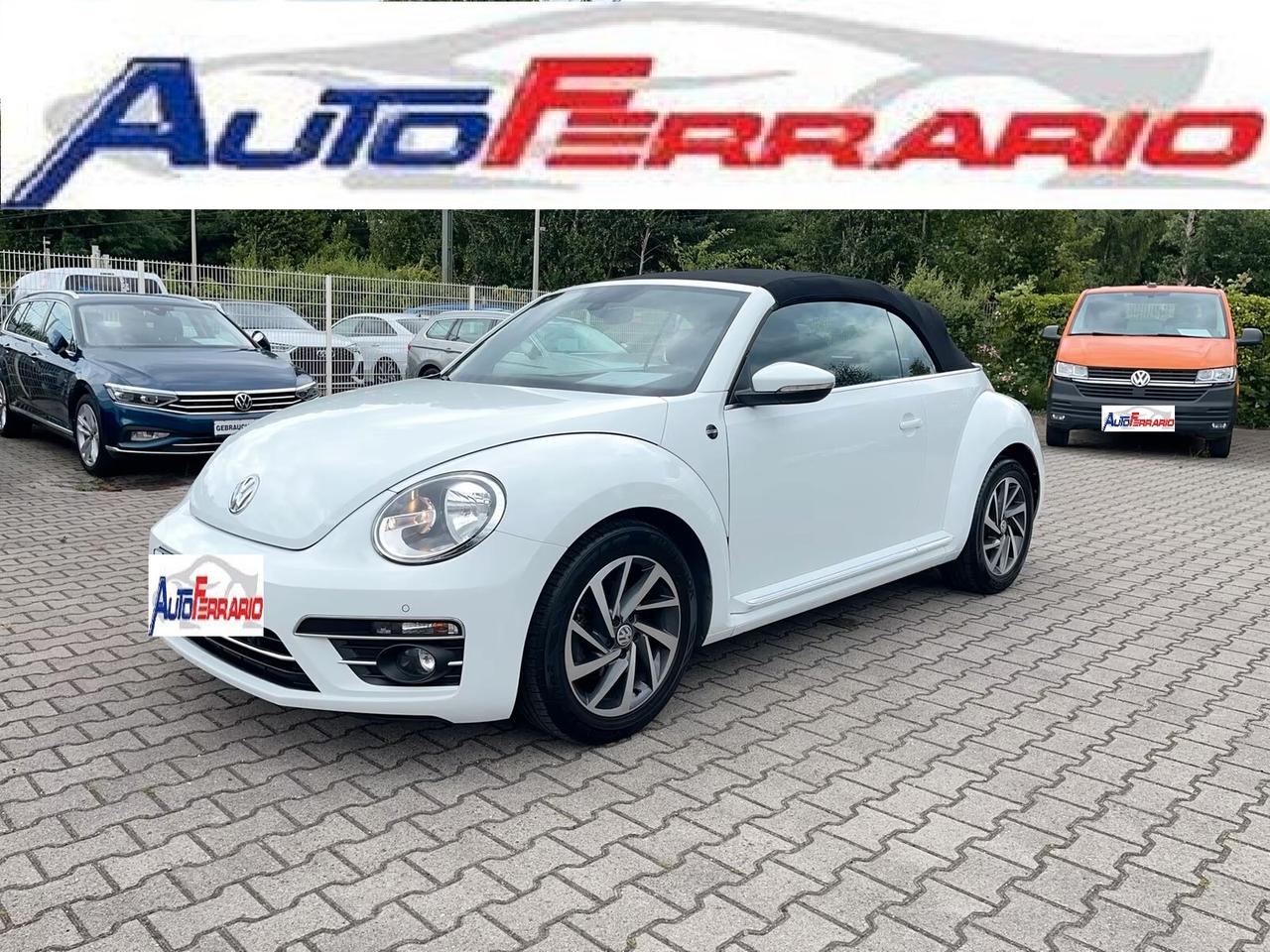 Volkswagen Maggiolino DESIGN 17" SENS PARK DOPPI NAVY CRUISE CONTROL SEDILI RISCALDATI IN ARRIVO OPZIONABILE