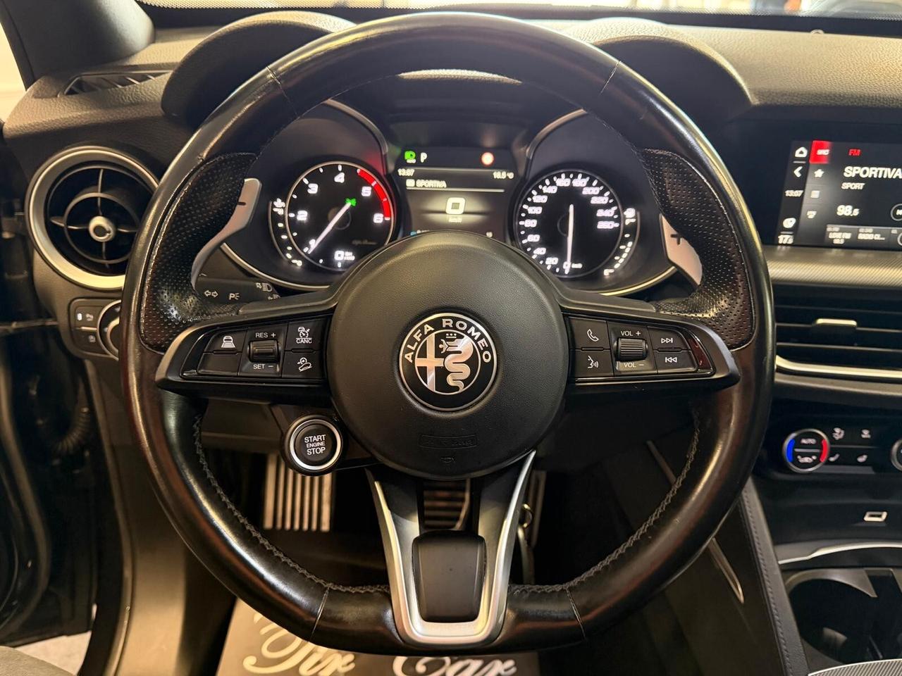 ALFA ROMEO STELVIO VELOCE 2.2 210CV Q4 PELLE NAVI CAM ANNO 2021