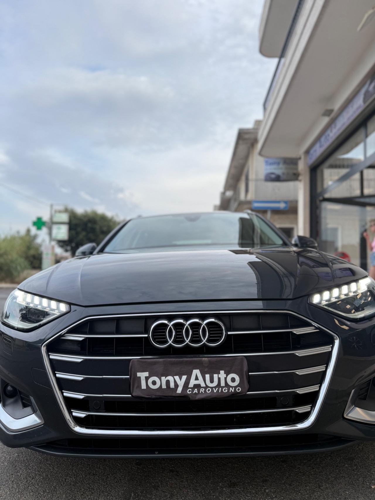 Audi A4 Avant 35 2.0 tdi mhev (DIESEL/ELETTRICA) s-tronic VIRTUALCOCKPIT,NAVIGATORE,FARO MATRIX