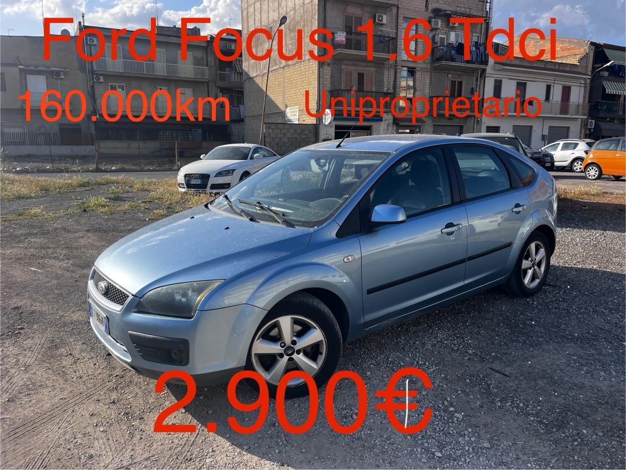 Ford Focus 1.6 tdci 160.000km uniproprietario