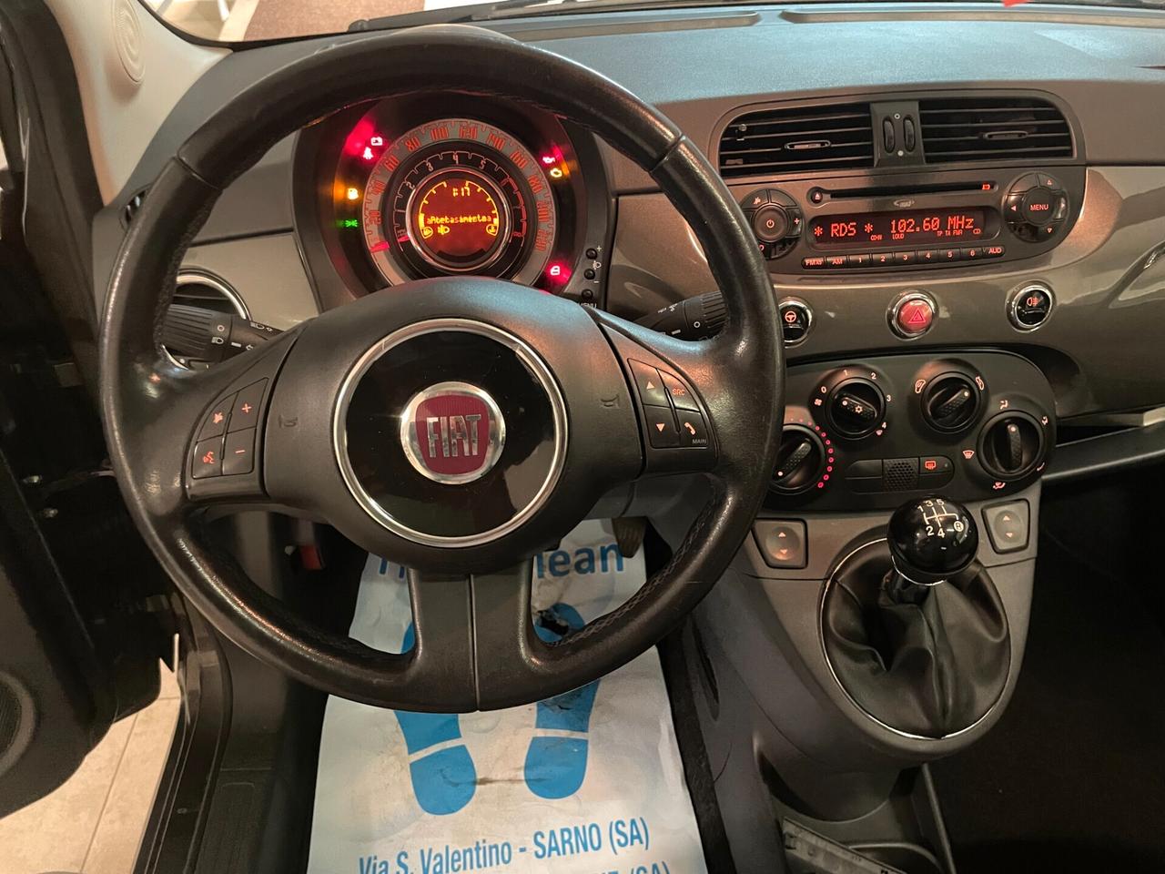 Fiat 500 1.2 GPL NUOVO Lounge TETTO DISTRIBUZIONE TAGLIANDATA NEOPATENTATI
