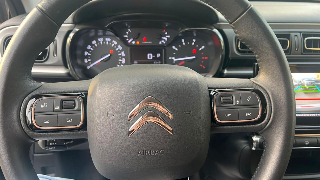 Citroen C3 PureTech 110 S&S EAT6 Max KM 21.295 NERO