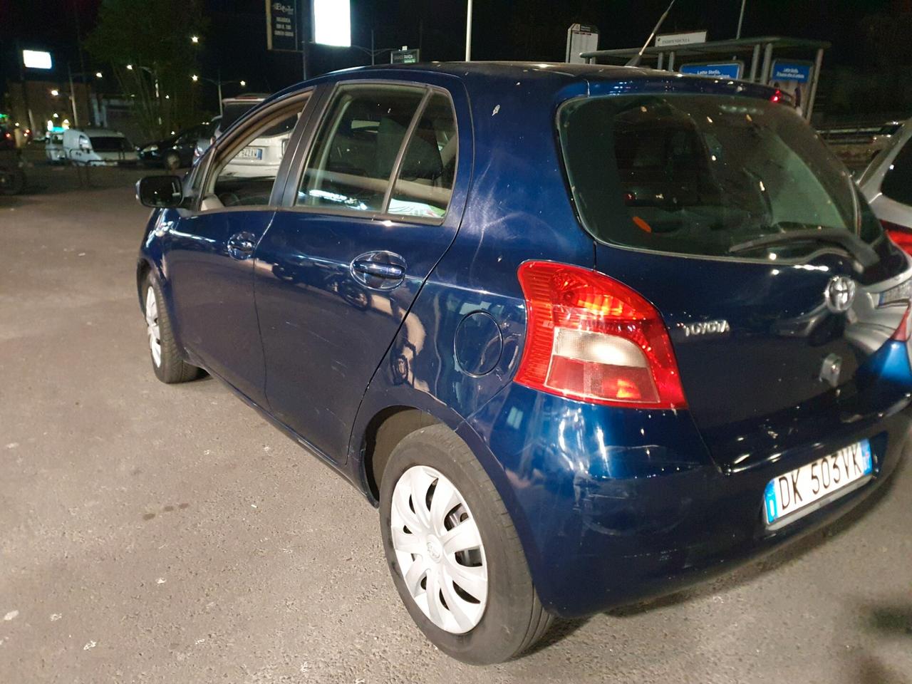 Toyota Yaris 1.3 5 porte anno 2008 block sistem