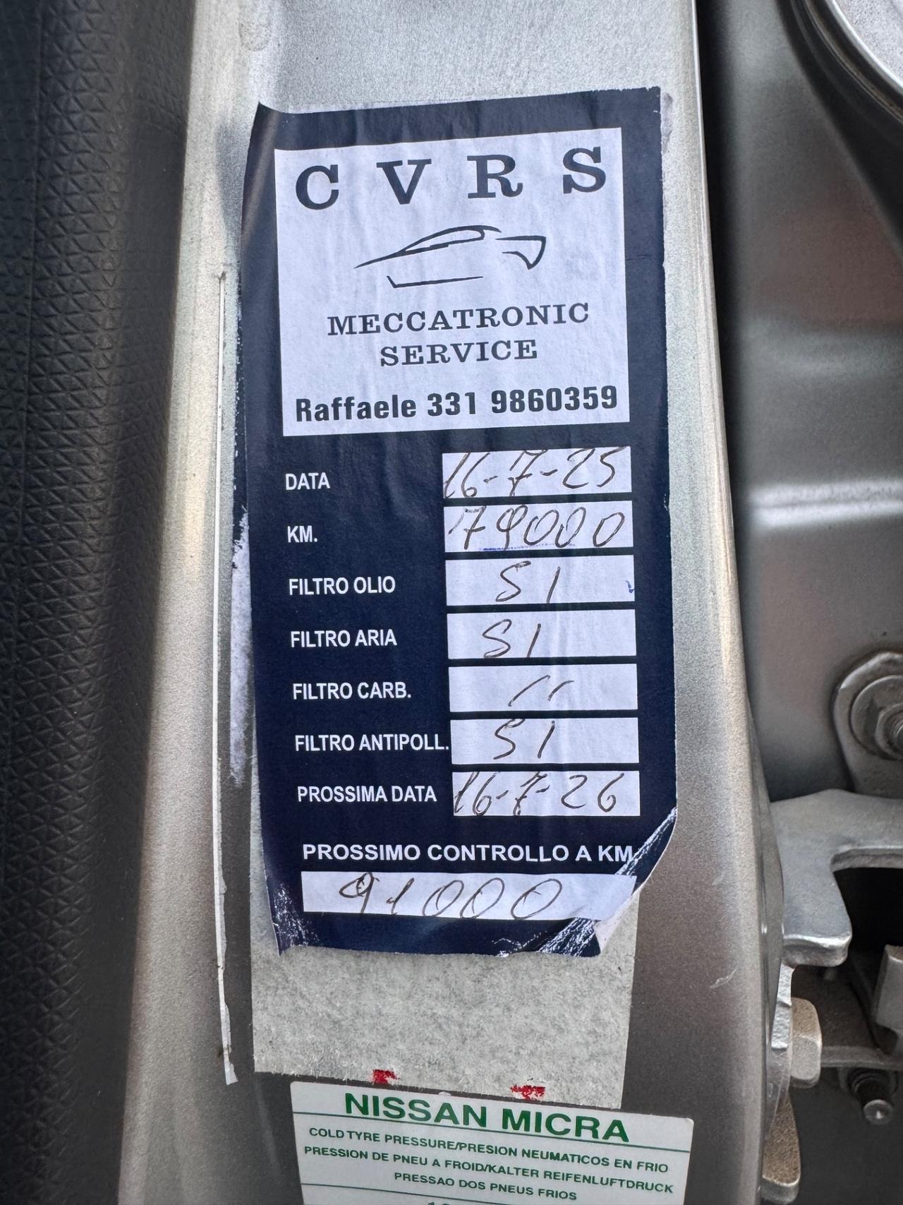 Nissan Micra 1.2 SOLO 81.000 CHILOMETRI