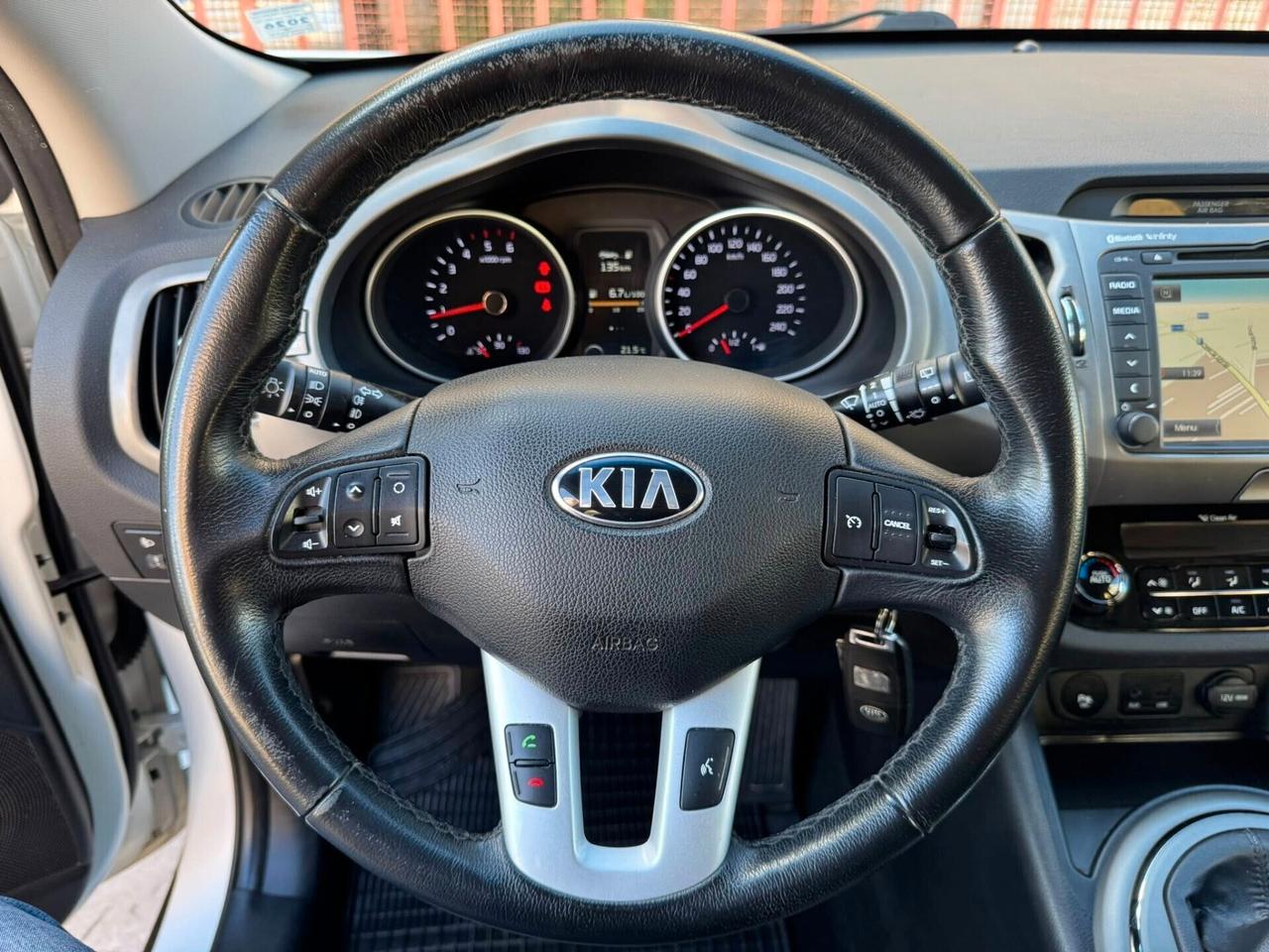 KIA SPORTAGE 1.7 CRDI 115 CV NAVI+RETROC.+CERCHI+PELLE