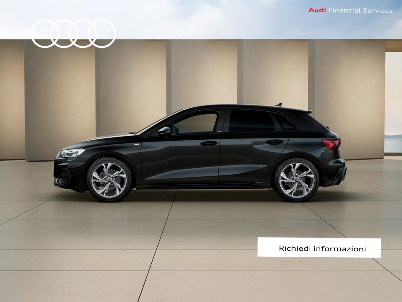 Audi A3 sportback 2.0 tdi s line edition 150cv s-tronic