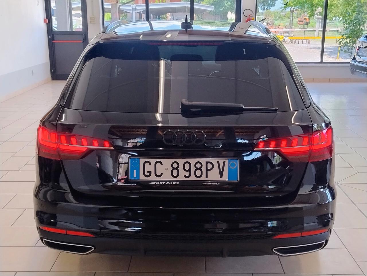AUDI A4 Avant 40 TDI quattro SLINE edition PACK LUCI LOOK NERO