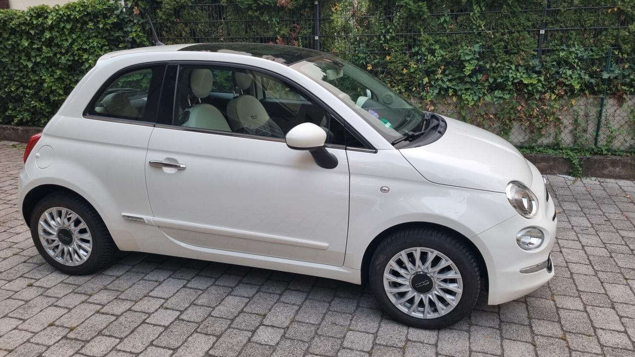 Fiat 500 Lounge 69cv anno2018 km59000