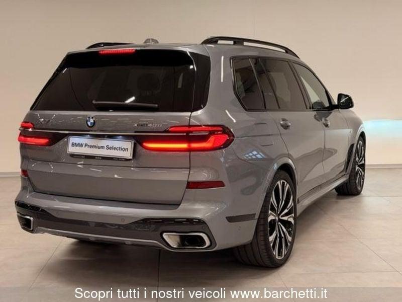 BMW X7 xdrive 40d 48V MSport auto 7p.ti