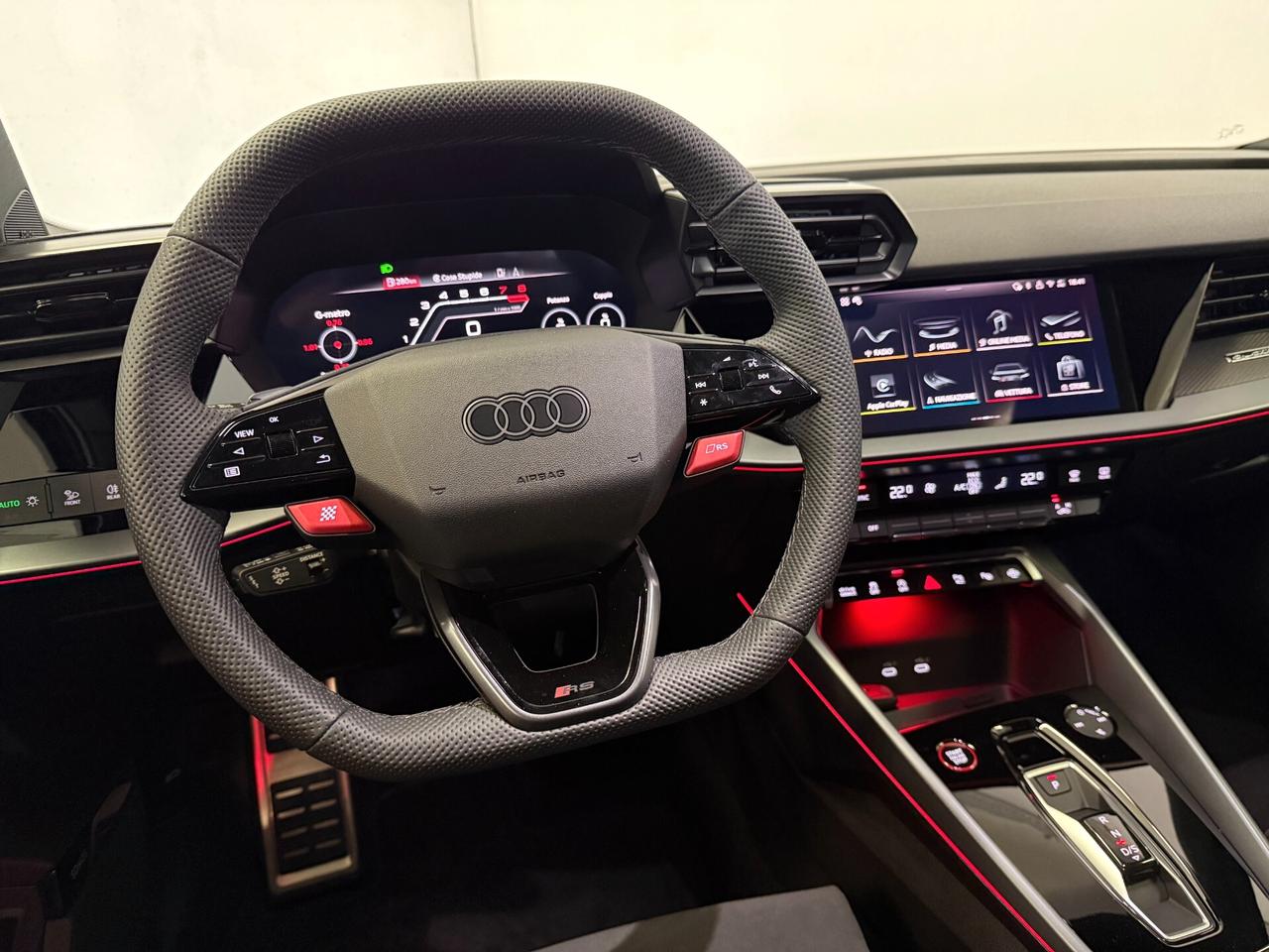 Audi RS3 Spb Tfsi Quattro Tetto Full UFF. ITALIANA *MY 2026*GARANZIA E SERVICE AUDI* PREZZO REALE SE