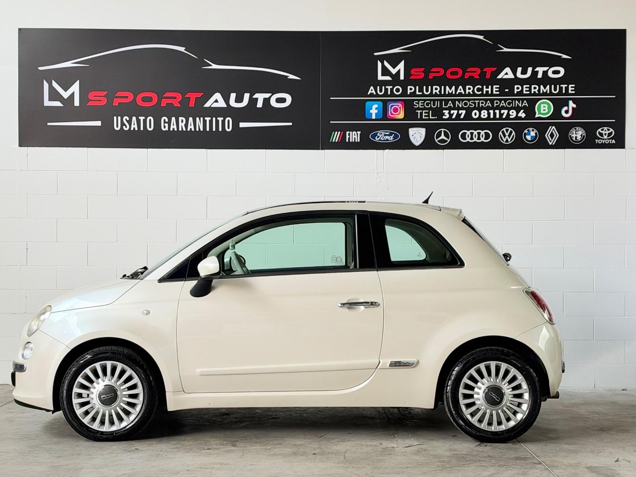 Fiat 500 1.2 Lounge BIANCO PERLA