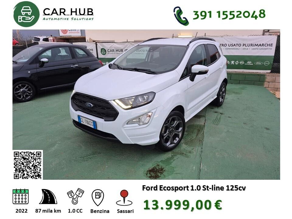 Ford EcoSport 1.0 EcoBoost 125 CV Start&Stop ST-Line Design